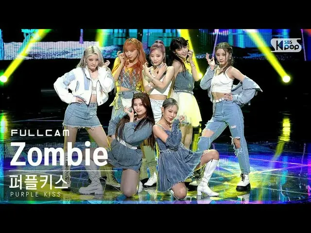 [Resmi sb1] [Fancam 4K barisan depan] PURPLE KISS_ _"Zombie" full shot│@SBS Inki