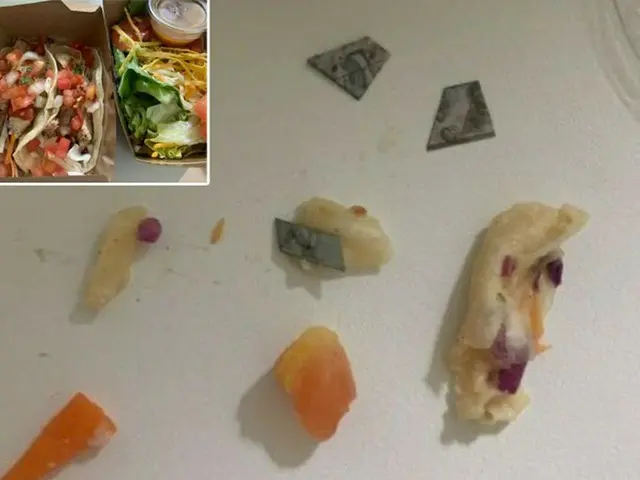 Ketika saya makan taco yang dipesan di Korea, orang membicarakannya karena beris
