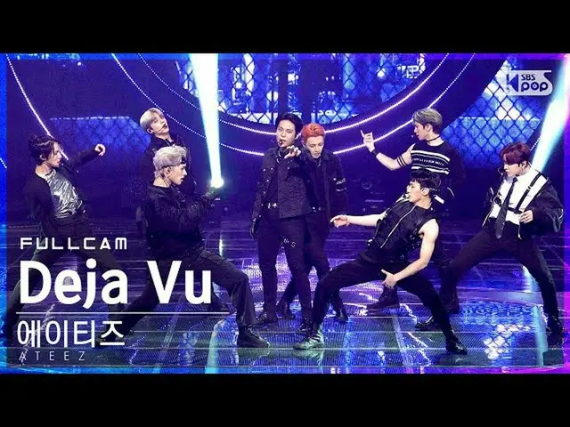 [Official sb1] [Fancam 1st row 4K] ATEEZ_'Deja Vu' Full Cam│@SBS Inkigayo_2021.0