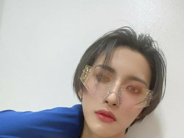 [T Official] ATEEZ, [#conversion] Mingi, I'd like to borrow a little 💙 #ATEEZ#ATEEZ ..