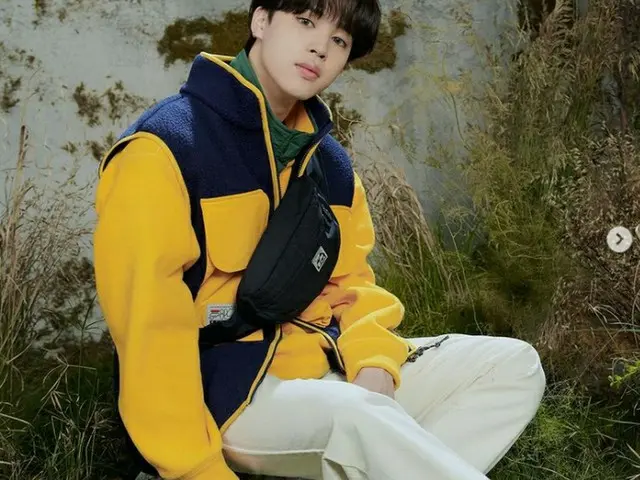 JIMIN, 2021 FILA EXPLORE COLLECTION photo released. .. ..