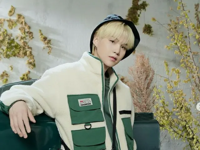 Foto-foto SUGA (BTS) dan FILA EXPLORE COLLECTION 2021 dirilis. .