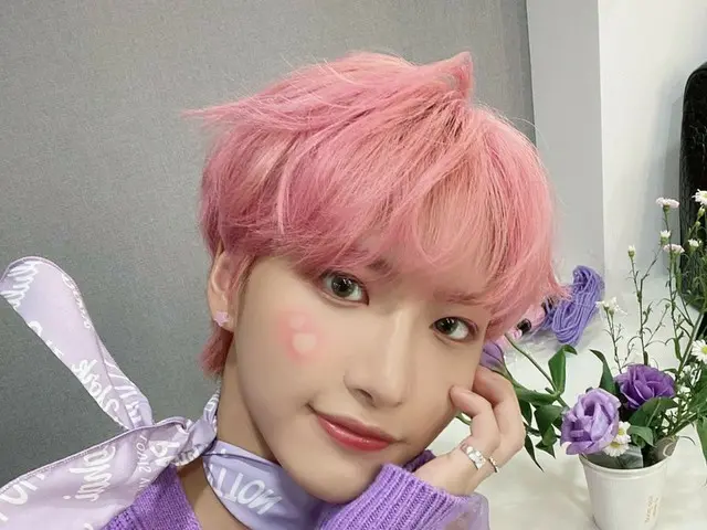 [T official] ATEEZ, [#Seonghwa] Mungkin warnaku malam ungu💜 #ATEEZ #ATEEZ
