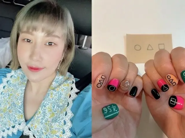 Betapa ketagihannya kamu... Entertainer Kim Young Hee dan Nail Art juga ada dala
