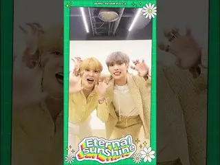 [T official] ATEEZ, [🎬] Kami bersinar seperti #Eternal_Sunshine🦖💚 #Eternal_Su