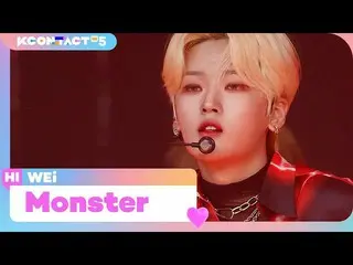 [Official mnk] [KCON TACT HI 5] WEi(WEi_)-Monster (Lagu asli: RedVelvet_-IRENE_ 
