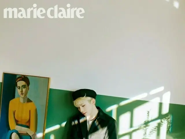 SEVENTEEN Woozi dan pictorial dirilis. marie claire. .