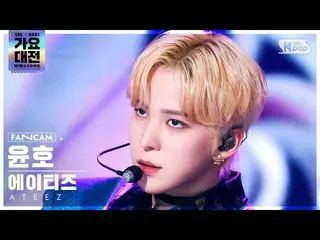 [Resmi sb1] [2021歌歌大田4K] ATEEZ_YUNHO "Deja Vu" (ATEEZ_YUNHO FanCam)│@SBS歌歌大田_202