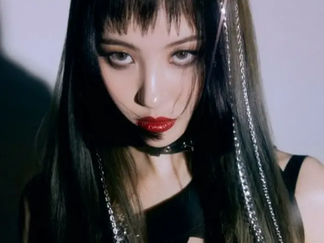 Penyanyi Sunmi mengumumkan lagu barunya di Spotify hari ini (3/8) pukul 14.00 un