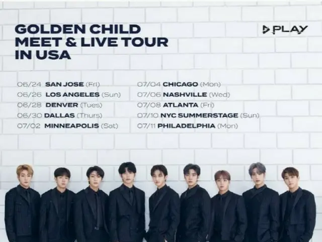”Golden Child” will hold a US tour ”Golden Child MEET & LIVE TOUR LIVE IN USA”from June 24th to July