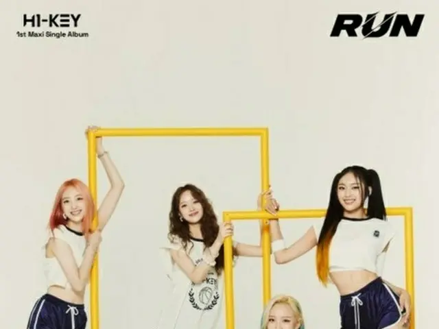 H1-KEY, with a new member, released the concept photo of the 1st maxi single”RUN”. To come back on J