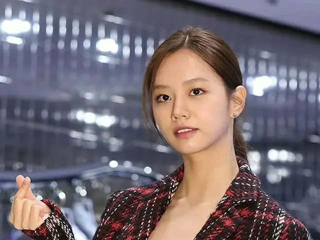 Whaley (Girl's Day) menghadiri acara merek fashion Italia "Marni". Lotte Departm