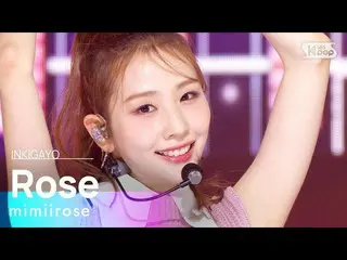 [Official sb1] mimiirose_ _ (mimiirose_ )-Rose INKIGAYO_inkigayo 20220925  