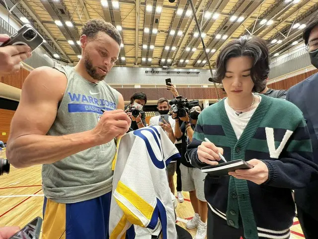 SUGA (Bulletproof Youth League) yang tinggal di Jepang muncul di SNS tim NBA "Go