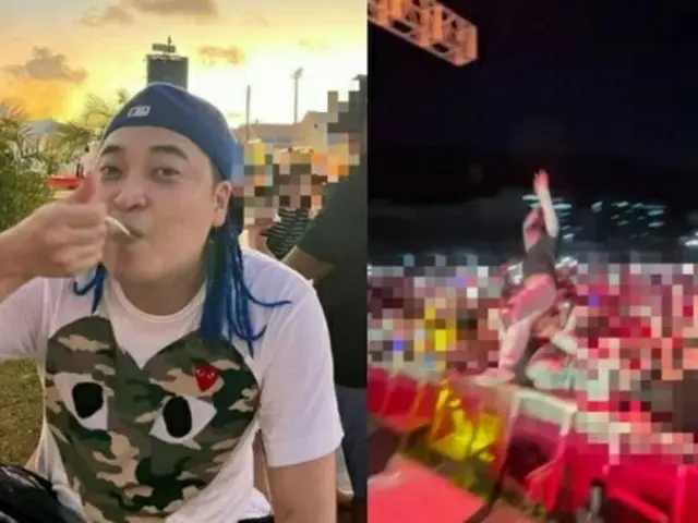 Rapper UNEDUCATED KID jatuh ke tanah meskipun menyelinap ke auditorium di festiv