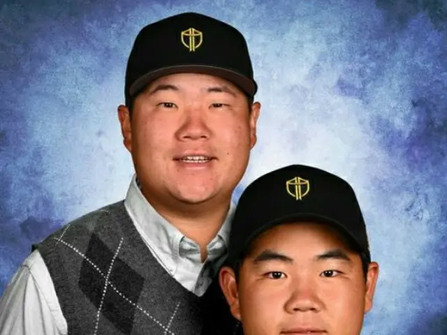 Lim Sung-jae dan Tom Kim, yang berpartisipasi dalam Kejuaraan ZOZO, dan foto ber