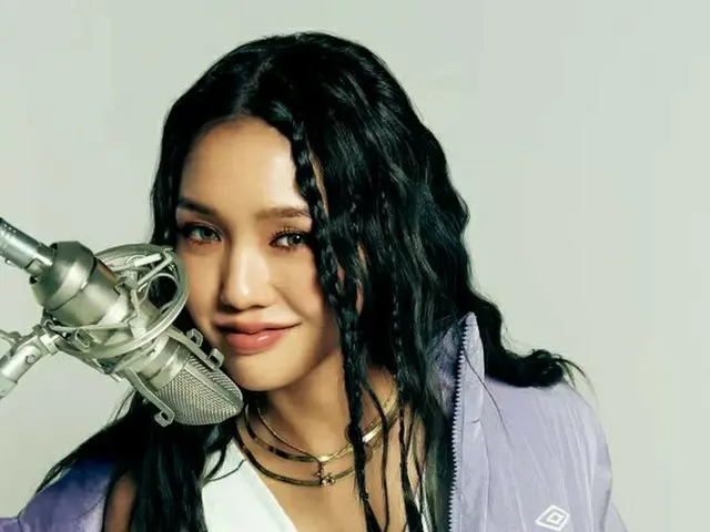 OHMYGIRL Mimi, posting gambar. Umbro. .