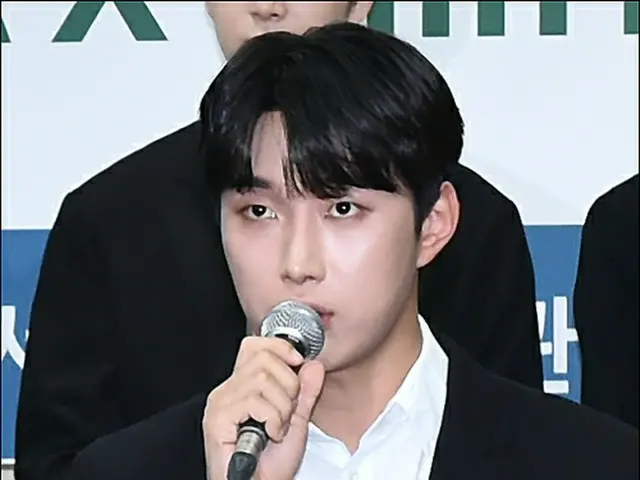 "OMEGA X" Jaehan berkata pada konferensi pers, "Saya harap hal seperti itu tidak
