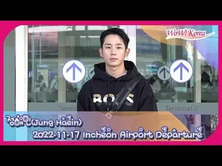 Jung Hae In pergi ke Bali, Indonesia @Bandara Internasional Incheon untuk pemotr