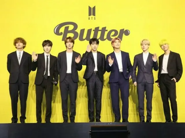 "BTS" dan lagu hit "Butter" menempati peringkat No. 2 secara global dalam pencar