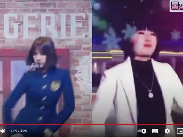 Penyanyi wanita Korea Utara Zheng Honglan diduga menjiplak lagu-lagu konser Mala