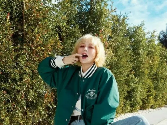 HyunA merilis fotonya. Korea bingung. .