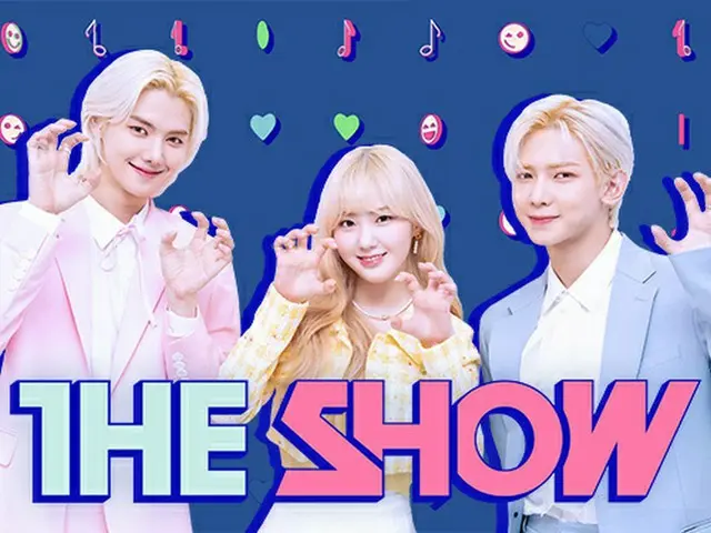 'CRAVITY' Minhee bertugas sebagai MC dari program musik SBS 'THE SHOW' yang taya