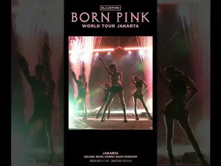 [Resmi] BLACKPINK, TUR DUNIA BLACKPINK [BORN PINK] KLIP Sorotan JAKARTA  