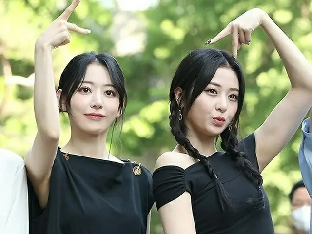 LE SSERAFIM, muncul di stasiun radio KBS 'Music Bank'. .
