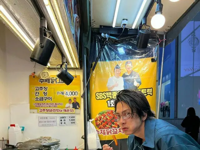 Tomohisa Yamashita, bicara soal makan sambil jalan-jalan di Korea. .