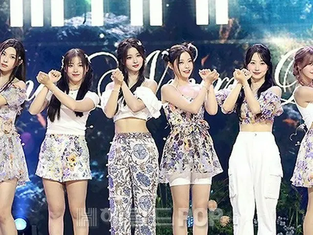 Menghadiri konferensi pers single ketiga NMIXX "A Midsummer NMIXX's Dream". .