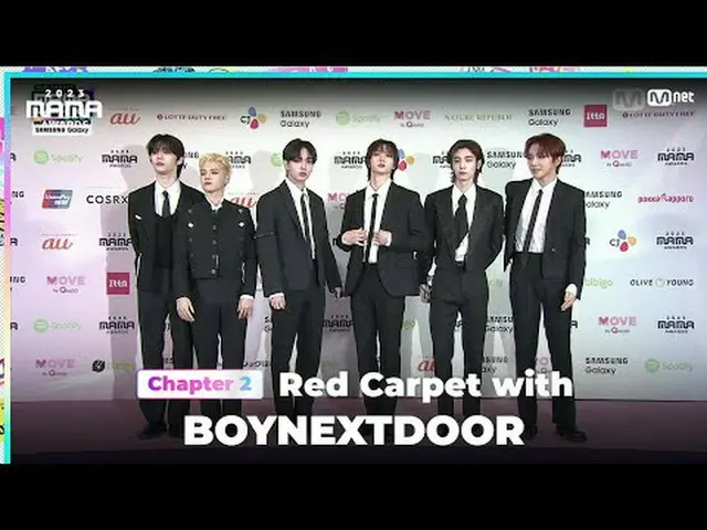 Langsung di TV: BOYNEXT_ DOOR_ _ (BOYNEXT_ DOOR_ ) memulai karpet merah megah MA