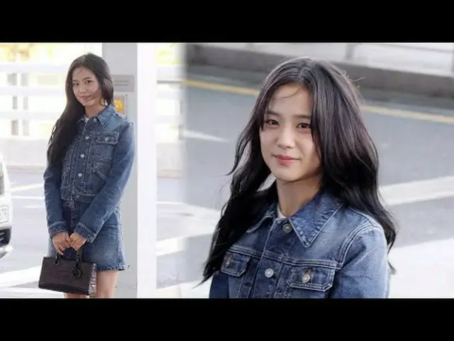 240226 BLACKPINK_ _ JISOO_ Fotografi penggemar keberangkatan oleh 스피넬 *Harap jan