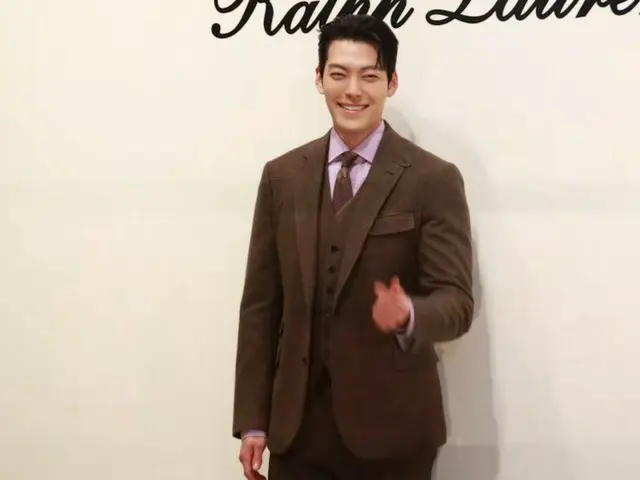 Kim WooBin berpartisipasi dalam panggilan foto presentasi Ralph Lauren SPRING 20
