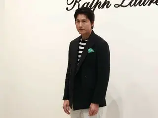 Jung Woo Sung berpartisipasi dalam panggilan foto presentasi Ralph Lauren SPRING