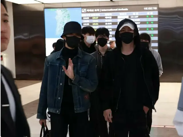 SF9, kembali dari Jepang pada sore hari di Bandara Internasional @ Gimpo ke-25.