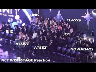 241117 KGMA NCT_ _ WISH_ _ STAGE REACTION kamera penggemar oleh 스피넬
 aespa_ _ RI