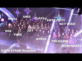 241117 KGMA DAY6_ _ STAGE REACTION fancam oleh 스피넬
 RIIZE_ _ NCT_ _ WISH_ _ ATEE