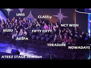 241117 KGMA NCT_ _ WISH_ _ STAGE REACTION kamera penggemar oleh 스피넬
 aespa_ _ RI