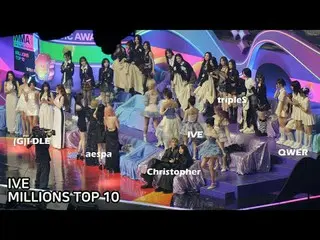 241130 IVE_ _ Fotografi Penggemar Reaksi IDOL 'MILLIONS TOP 10' oleh 스피넬
 * Hara