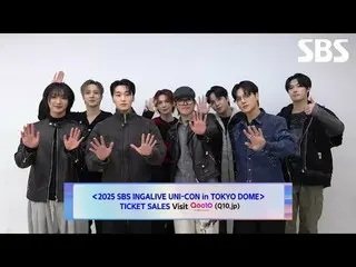 [2025 INGALIVE_ _ UNI-CON Tokyo Dome]

 ATEEZ_ _ mengirimkan ucapan selamat khus