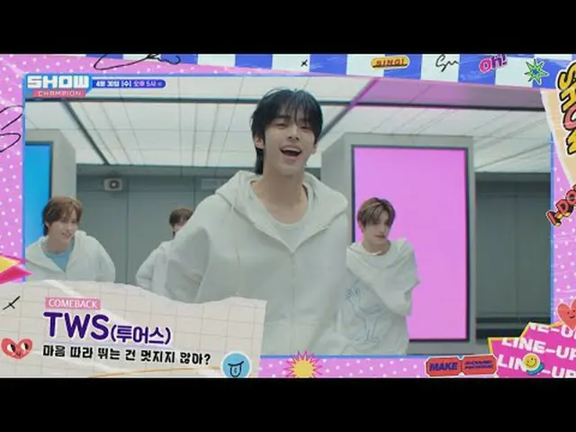 Rabu, 30 April, pukul 17.00 Saya menonton Show Champion secara langsung. #ShowCh