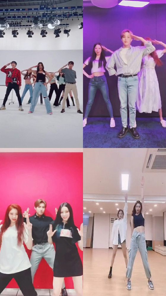 Ha Seong Woon (HOTSHOT), Kwanghee (ZE: A) dan lainnya menantang dance challenge dari lagu baru "HELIC OPTER" dari "CLC" untuk menjadi Hot Topic baru