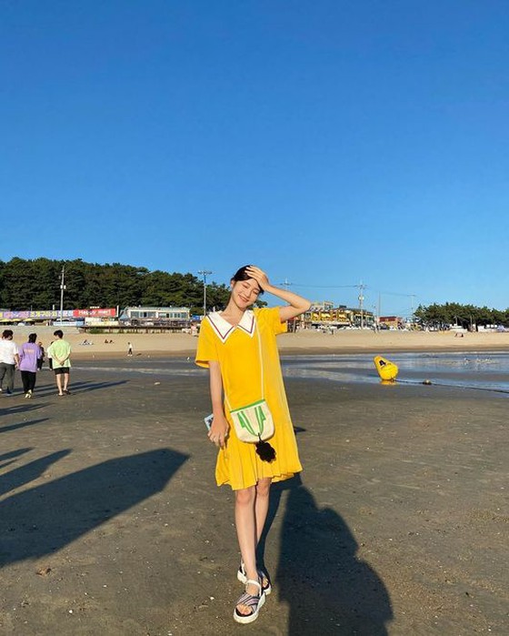 Aktris 167cm Shin Ye Eun, gaya dengan proporsi sempurna ... Jadi "remaja JIHYO"