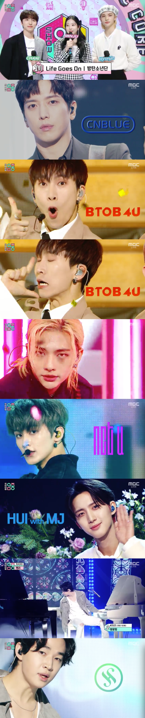 "BTS", "MUSICCORE" juara 1 ... "CNBLUE" comeback & "NCT U", "aespa" dan penyanyi SM lainnya
