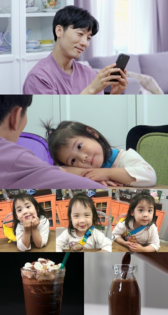 Aktor Ki Tae Yeon, membuat susu cokelat untuk putrinya = "restoran toko serba ada"