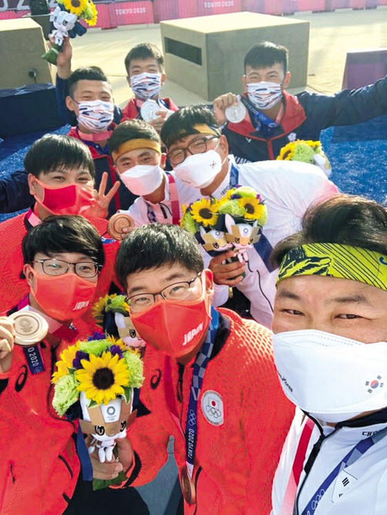 "Ayo foto bareng" Usul Kapten Korea Panahan Putra, "Senyum Jepang dan Korea" Ini Semangat Olimpiade dan Hot Topic