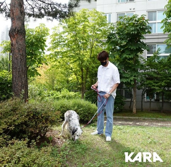 Aktor Yoo Yeon Seock dan seekor anjing yang dilindungi menuju keluarga ... "Setelah lama ragu"