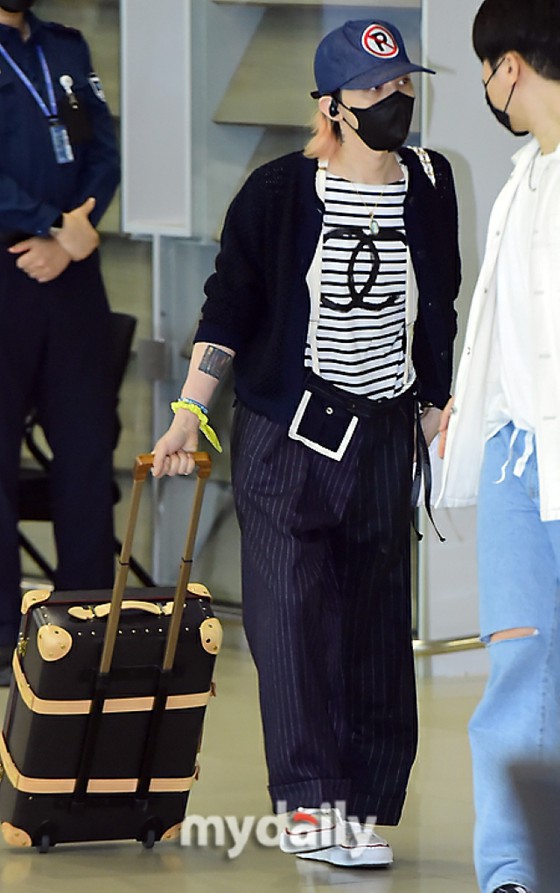 [Foto] "BIGBANG" G-DRAGON kembali ke Korea dari acara Chanel di Prancis ... Karisma yang menjadikan bandara sebagai landasan pacu