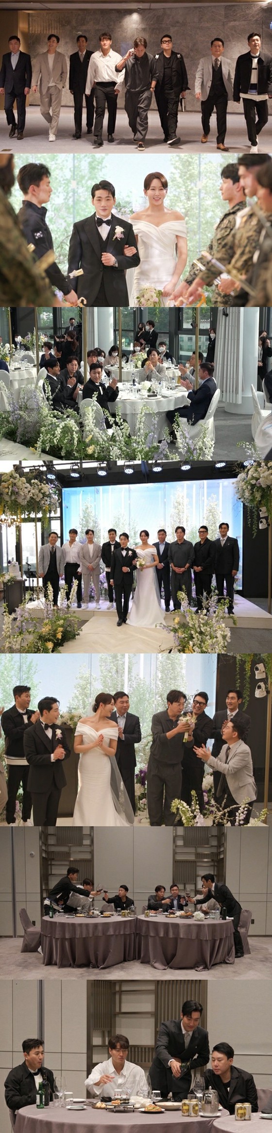 Park Gun & Han Young Kim JUNHO, yang menerima buket di pernikahan, bukan?